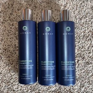 Monat Clarifying Shampoo x3